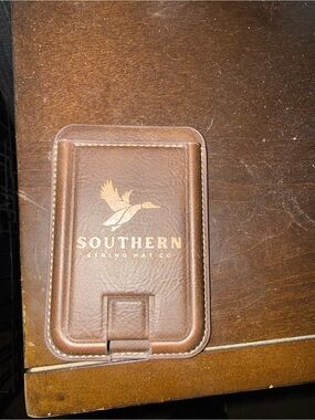 Brown Leather Magnetic Wallet Phone Case